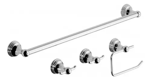 ACCESORIO KISS PLUS SET  4 PIEZAS CROMO  HYDROS [50043111]