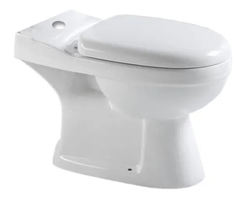 SANITARIOS GARDA INODORO LARGO CON ASIENTO GARDA PIAZZA [B0402]