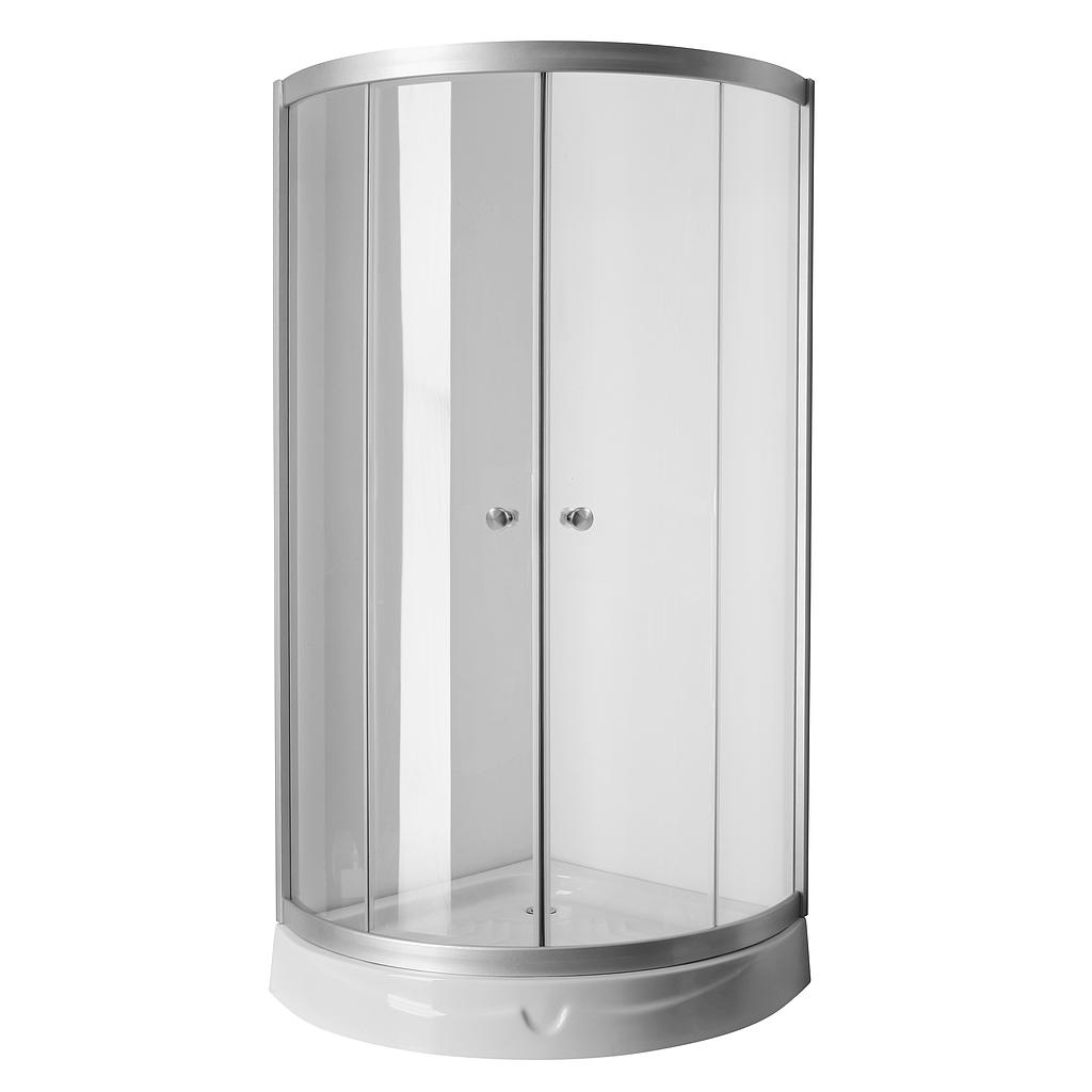 CABINA DE DUCHA ANGULAR 90x90 5MM PIAZZA [CD90A]