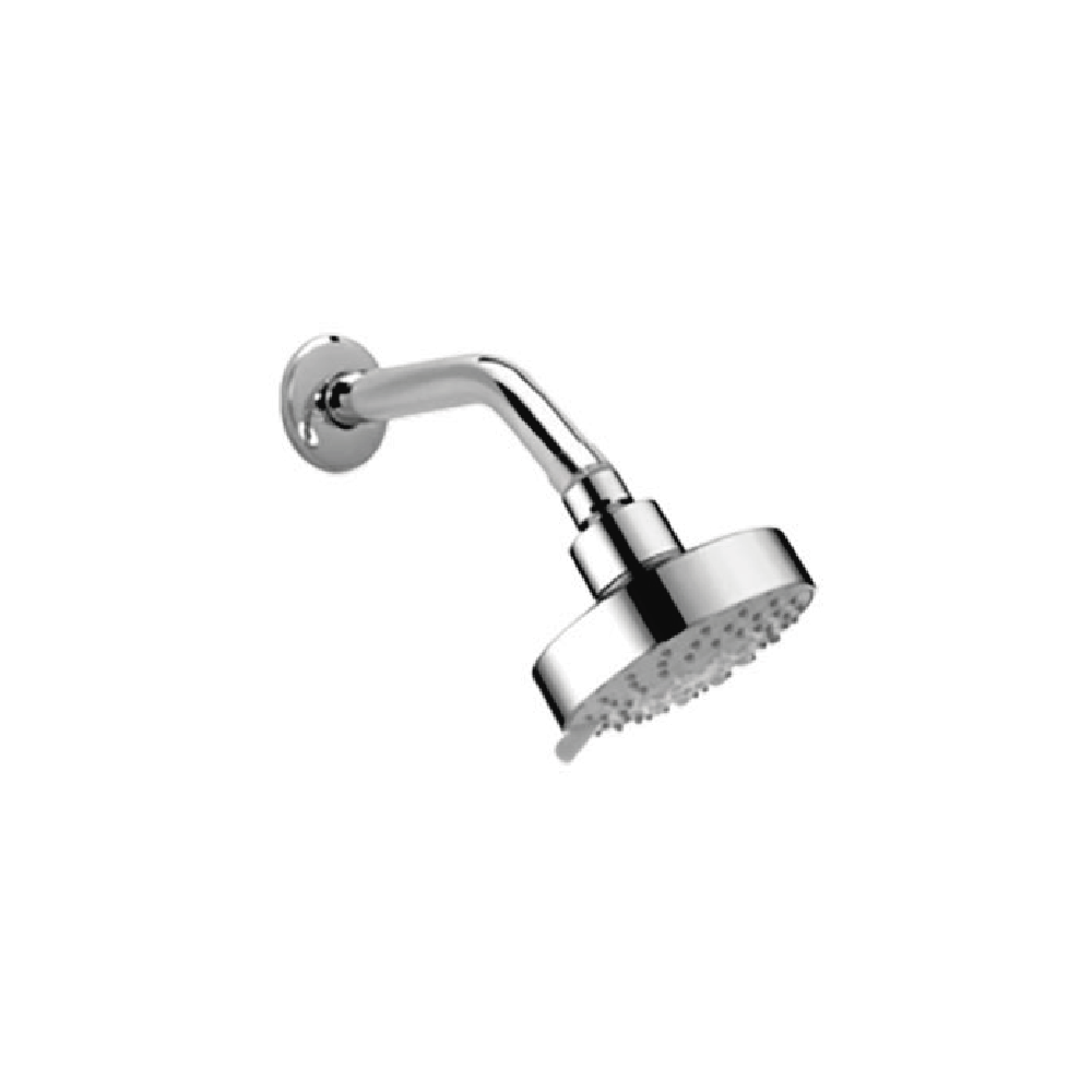 DUCHA DE PARED ANTICALCÁREA 100mm 3 FUNCIONES - DISCONTINUO -PIAZZA [D2003]