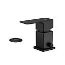 GRIFERÍA MONOCOMANDO ARQ BIDET CON TRANSFERENCIA NEGRO PIAZZA [10404NE]