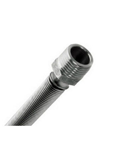 FLEXIBLE EXTENSIBLE DE ACERO INOXIDABLE 3/4 x 20cm a 42cm - GAS NATURAL NOVA CLIMA [192800342042]