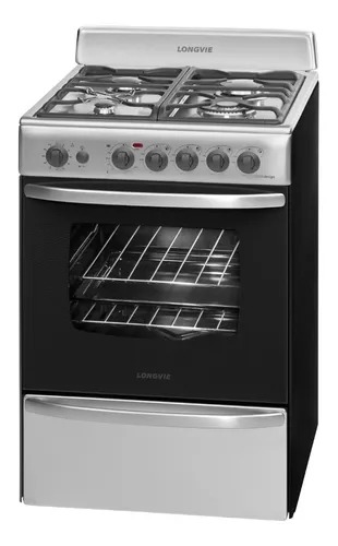 COCINA PREMIUM A GAS LONGVIE 56CM - INOXIDABLE - EFICIENCIA A++  [19501X]