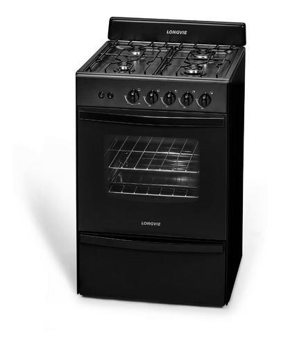 COCINA STD A GAS LONGVIE 56CM - GRAFITO -EFICIENCIA A++ [12331G]