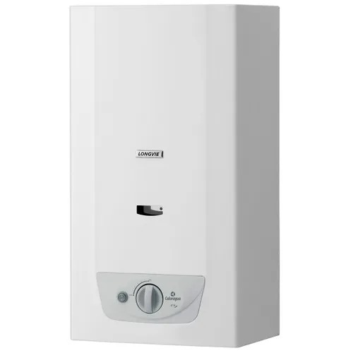 CALEFÓN A GAS LONGVIE 14 LITROS - TIRO NATURAL - SIN LLAMA PILOTO [CN414SS-N/E]