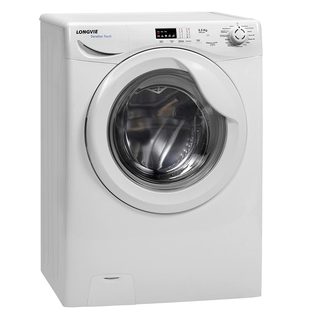 LAVARROPAS - 6,5KG - 800 RPM  CARGA FRONTAL  BLANCO LONGVIE [L16508]