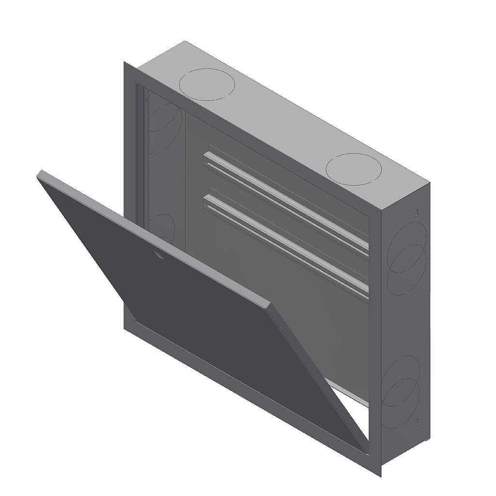 GABINETE 650x440x115 MODULO DE CONTABILIZACION DE ENERGIA SOLO CALEFACCION - PEISA [10001534]