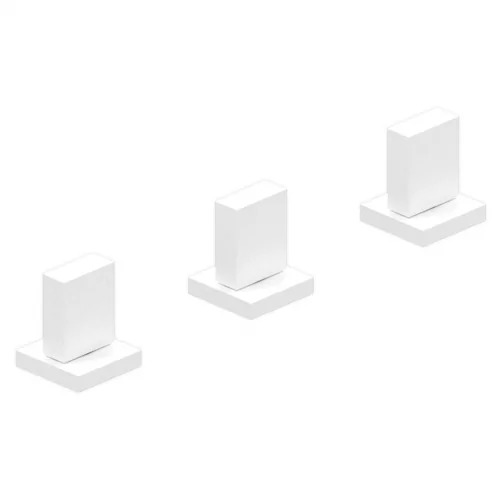 GRIFERÍA BIDET BICOMANDO BLOCK PLANE BLANCO - HIDROMET - 10 AÑOS DE GARANTÍA [34007BLBL]