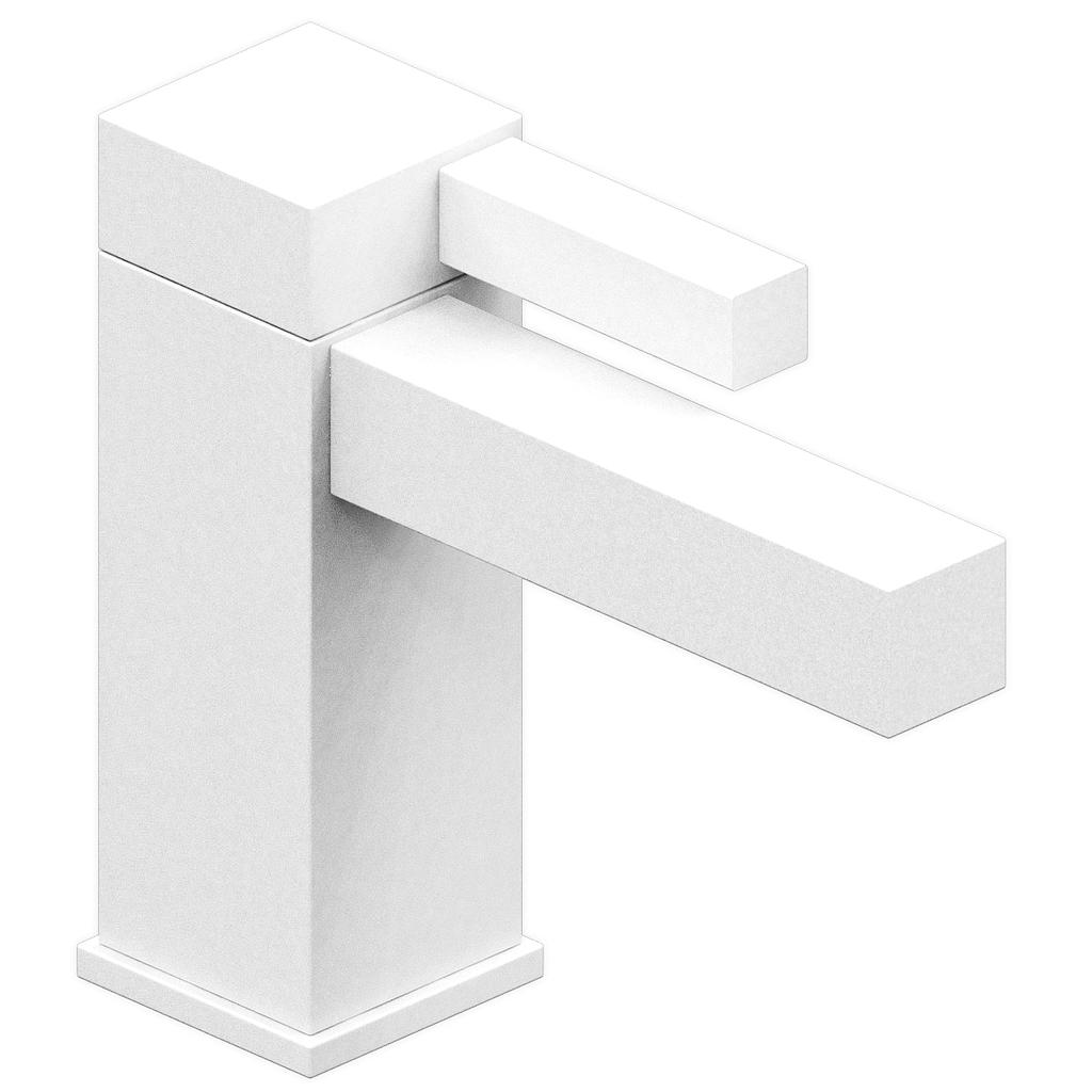 GRIFERÍA LAVATORIO MONOCOMANDO ONE BLOCK BLANCO - HIDROMET - 10 AÑOS DE GARANTÍA [3501BLBL]