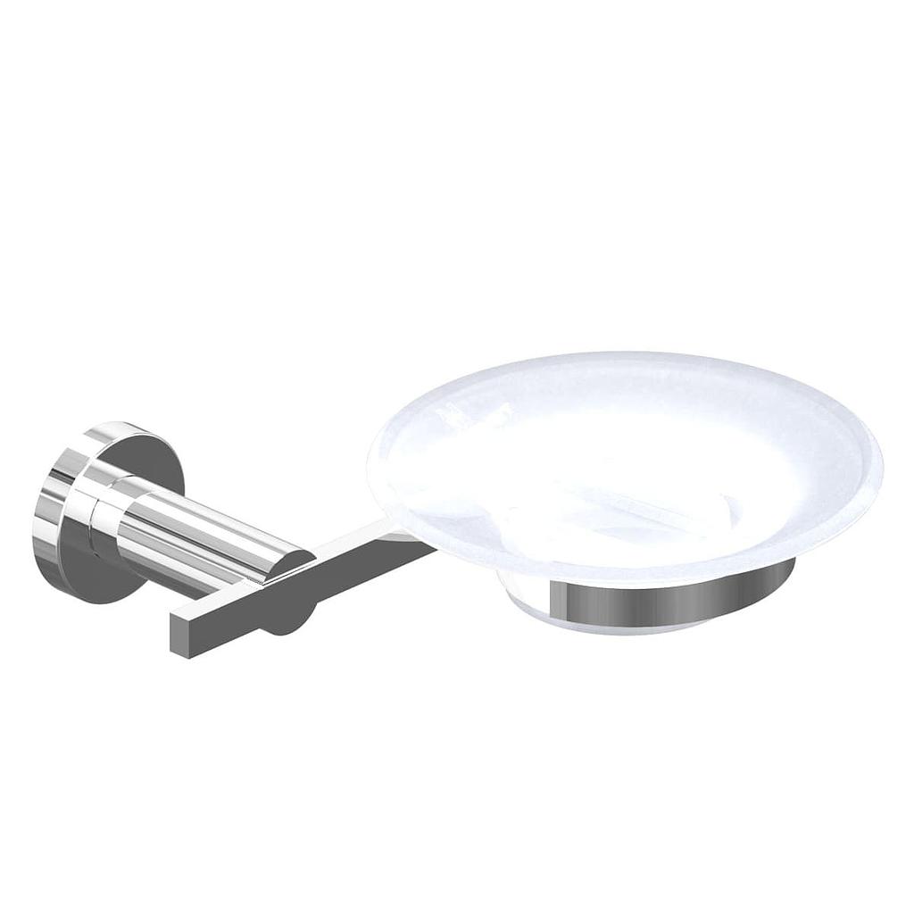 ACCESORIO JABONERA LOOK CROMO -  HIDROMET [03121CRCR] DISCONTINUO