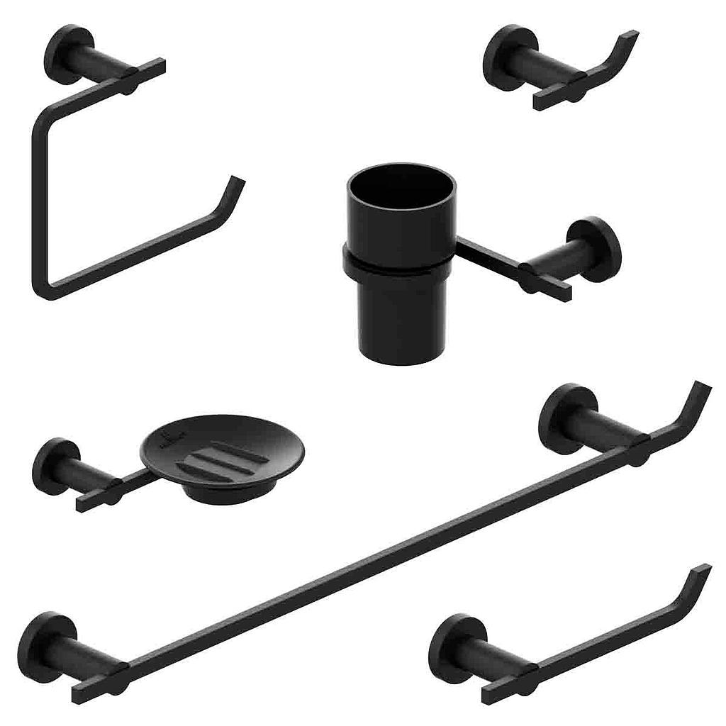 KIT 6 PIEZAS LOOK NEGRO -  HIDROMET [03182NEGR]