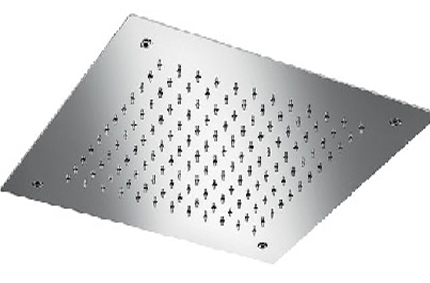 GRIFERÍA DUCHA EMBUTIDA SIMPLE CON LAMA 500mm CROMO - HIDROMET - 10 AÑOS DE GARANTÍA [1910CRCR]