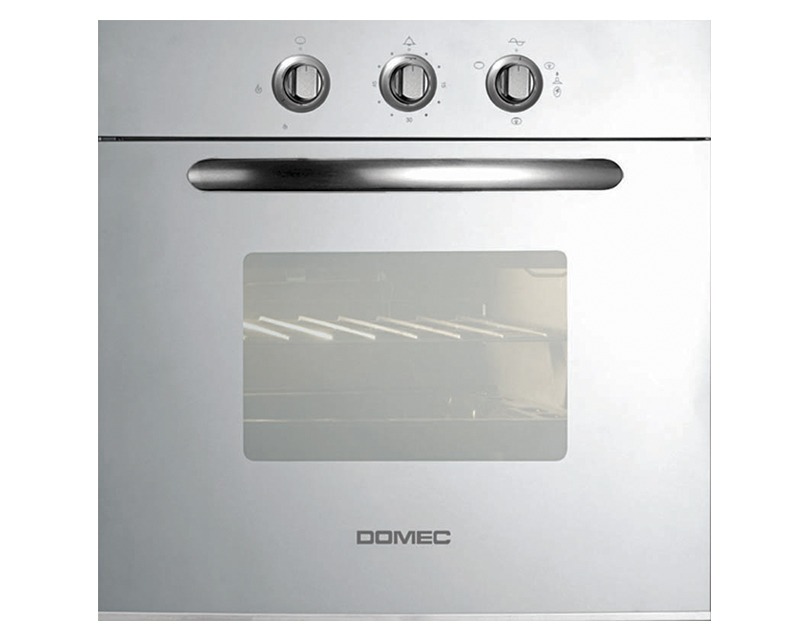 HORNO ELÉCTRICO 60LTS HEX18  - EMPOTRAR - EFICIENCIA ENERGÉTICA: A - CON LUZ, GRILL Y TERMOSTATO - 60CMX60CM - ACERO INOXIDABLE - DOMEC  [52939]