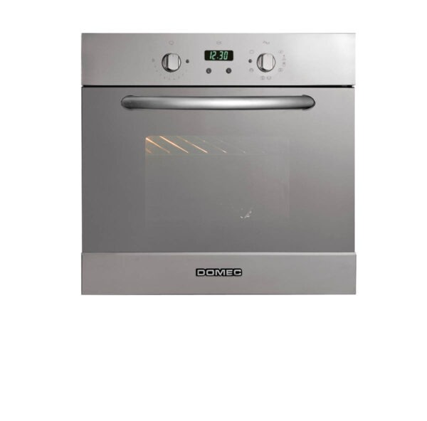 HORNO ELÉCTRICO 60LTS HEXRS18 - EMPOTRAR - EFICIENCIA ENERGÉTICA: A - CON LUZ, GRILL Y TERMOSTATO - 60CMX60CM - ACERO INOXIDABLE - DOMEC  [52936]