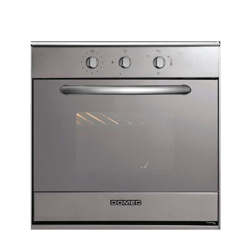 HORNO MULTIGAS CON GRILL ELÉCTRICO HX16 - EFICIENCIA ENERGÉTICA: A - CON LUZ, TIMER DIGITAL, SPIEDO Y TERMOSTATO - 60CMX60CM - ACERO INOXIDABLE - DOMEC [62237]