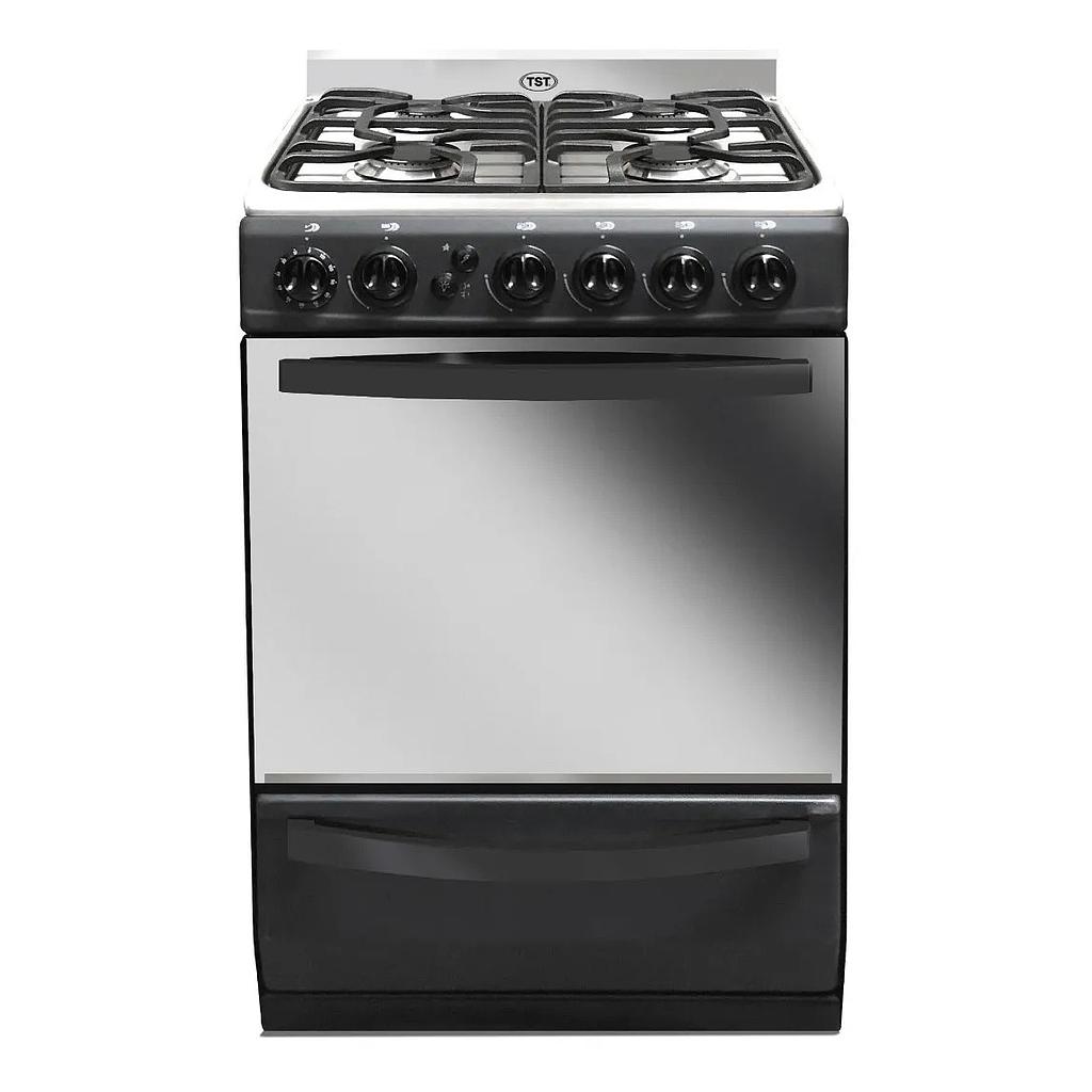 COCINA MULTIGAS 4 HORNALLAS WAYKUNA NEGRO -TST [35-58]