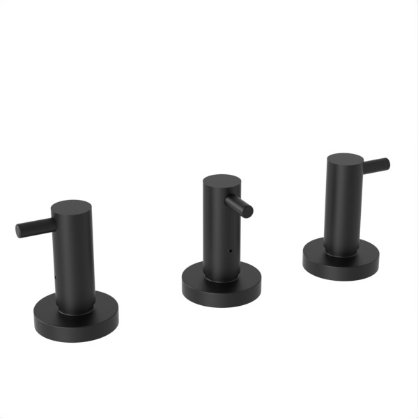 [26456] GRIFERÍA BIDET BICOMANDO JET NEGRO - HIDROMET - 10 AÑOS DE GARANTÍA [03702NEGR]