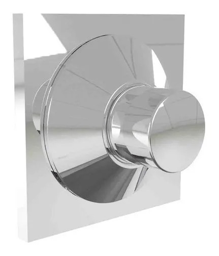 [26588] VÁLVULA DESCARGA INODORO CUADRADA CON CORTE BLANCO -  HIDROMET [940BLBL]