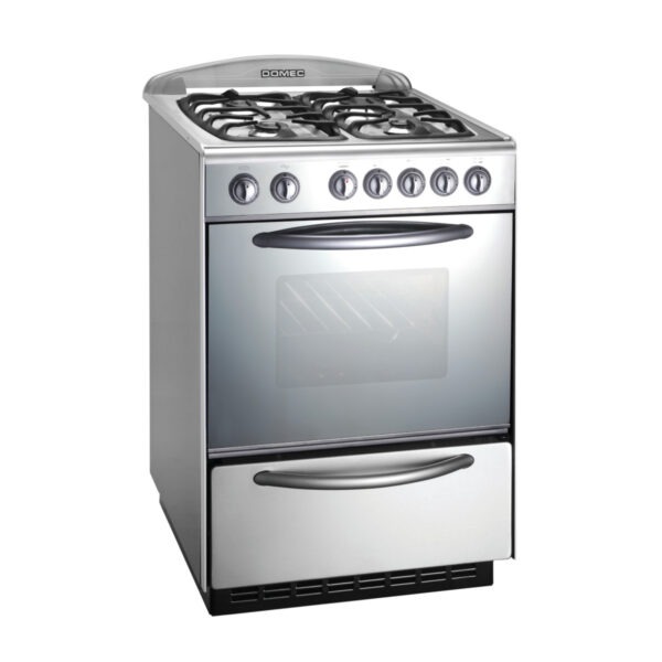 [26857] COCINA MULTIGAS CXCLFV REFLEX 4 HORNALLAS ACERO INOXIDABLE - DOMEC [61984]
