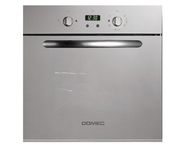 [26865] HORNO ELÉCTRICO 60LTS HERS18  - EMPOTRAR - CON LUZ, GRILL Y TERMOSTATO - 60CMX60CM - ESPEJADO - DOMEC [52935]