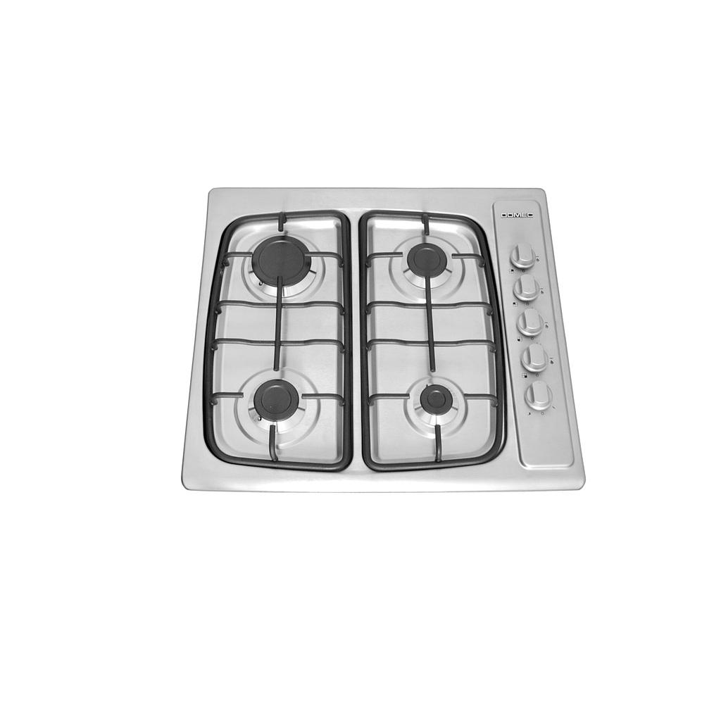 [26875] ANAFE MULTIGAS 4 HORNALLAS AXV ACERO INOXIDABLE - DOMEC [63133]