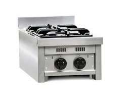 [26978] ANAFE SEMI INDUSTRIAL 2 HORNALLAS 35CM ACERO INOXIDABLE - TST [470-35]