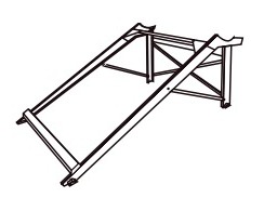 [27094] ESTRUCTURA PARA TERMOTANQUE SOLAR PRESURIZADO 150LTS - PEISA [10001597]