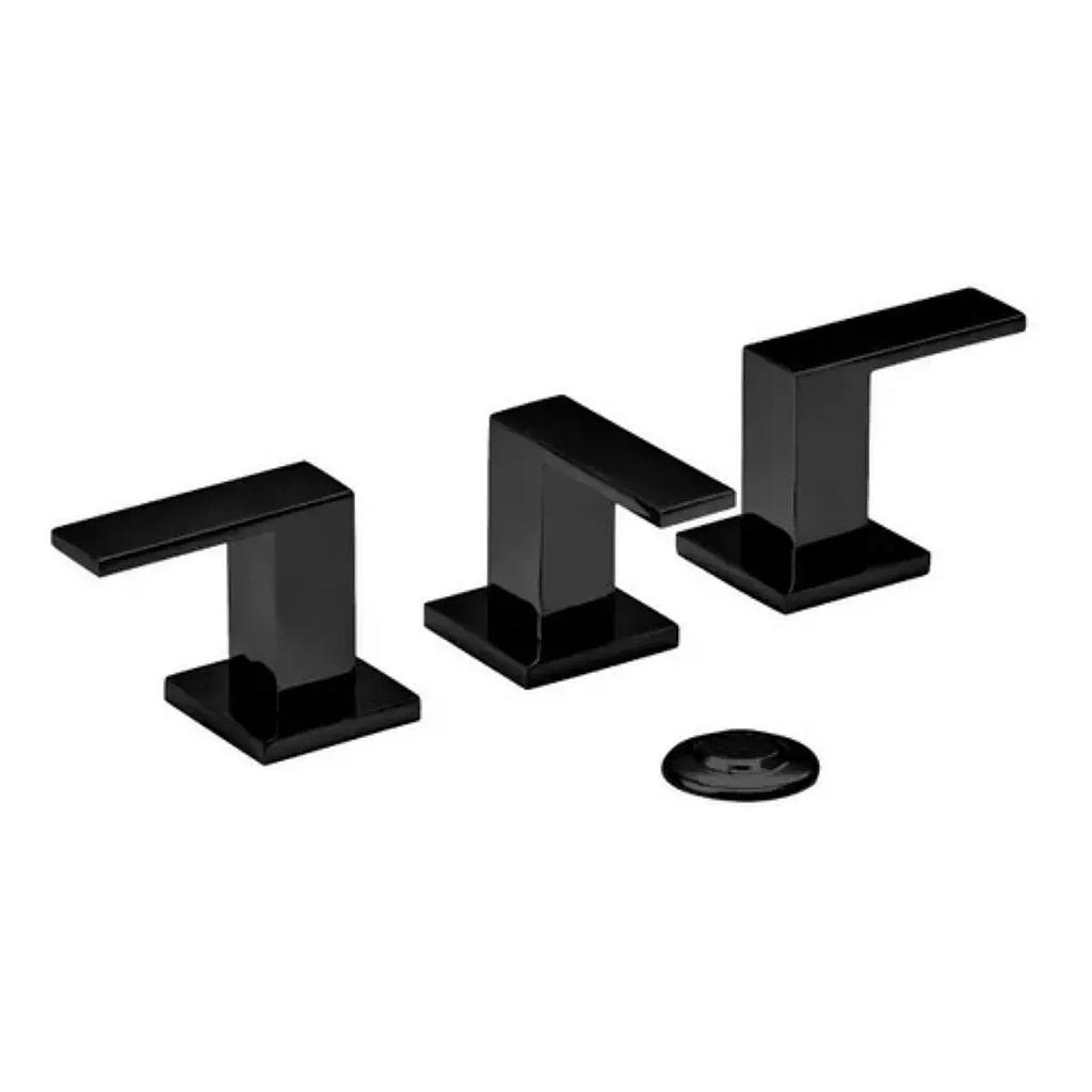 [27116] GRIFERÍA BICOMANDO LEVEL BIDET NEGRO - PIAZZA [21204NE]