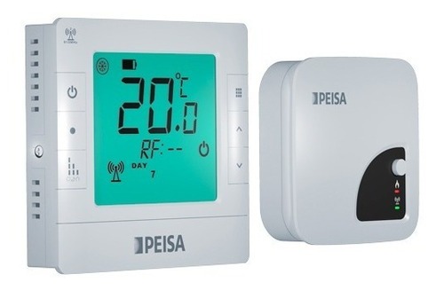 [27192] TERMOSTATO AMBIENTE DIGITAL PROGRAMABLE  INALAMBRICO - PEISA [10001442]