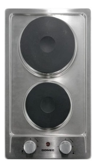 [27357] ANAFE ELÉCTRICO AEX2G 2 PUNTOS DE COCCIÓN PARA EMPOTRAR ACERO INOXIDABLE - DOMEC [53905]