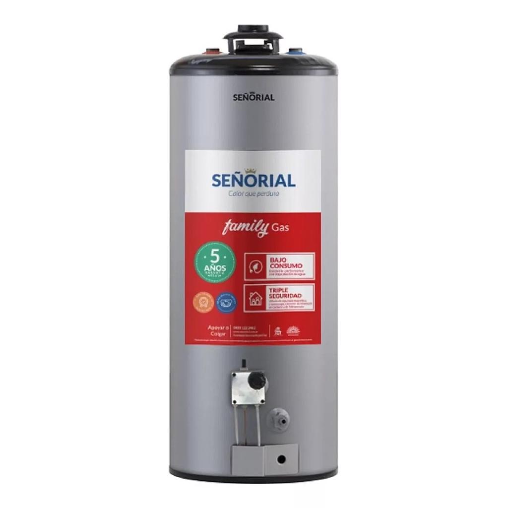 [27454] TERMOTANQUE MULTIGAS DE ALTA RECUPERACIÓN FAMILY 50l PARA COLGAR/APOYAR CONEXIÓN SUPERIOR/INFERIOR - SEÑORIAL  [TTS-50]