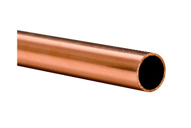 [27528] CAÑO COBRE RIGIDO Ø 5/8" ESPESOR 1mm en tiras de 5 mts - Precio por Metro