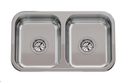 [28394] PILETA DOBLE CC 28 - SOPAPA 
AMERICANA -  ACERO 430 304 - JOHNSON [CC 28]