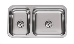 [28398] PILETA DOBLE RR 37 - SOPAPA 
AMERICANA - ACERO 430 - JOHNSON [RR 37]