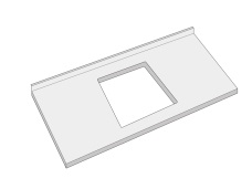 [28492] ADICIONALES PARA MESADA TRASFORO PARA ANAFE O PILETA - JOHNSON