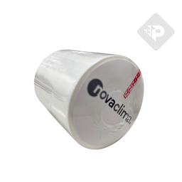 [29681] CINTA BARRERA VINILICA BLANCA 20MTS X 70MM CON PEGAMENTO - NOVA CLIMA