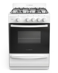 [29778] COCINA VITA MULTIGAS 4 HORNALLAS CON REJILLAS DIVIDIDAS  - EFICIENCIA ENERGÉNITCA A+ - BLANCO - ORMAY 