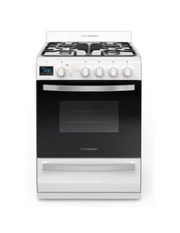 [29787] COCINA EVO MULTIGAS 4 HORNALLAS CON REJILLAS DIVIDIDAS  - EFICIENCIA ENERGÉNITCA A+ - BLANCO - ORMAY 