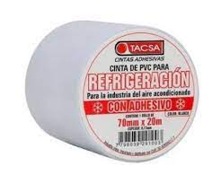 [10575] CINTA BARRERA VINILICA 18MTS X 70MM - BLANCA CON PEGAMENTO