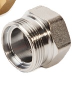 [30800] RACOR RECTO HEMBRA H1/2" x18M R180RX056 PARA ADAPTADOR GIACOMINI