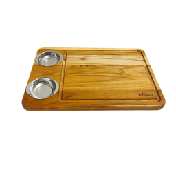 [31121] TABLA TECA CUENCO 48X30X3CM - TROMEN [95-023-058]