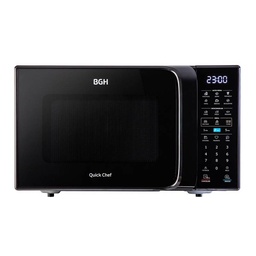 [31328] MICROONDAS 20LTS QUICK CHEF - NEGRO - BGH [B120DN20I]