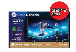 [31806] TELEVISOR SMART 32" - SERIE DORADA [SD16T]