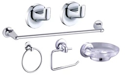 [31877] SET ACCESORIOS 6 PIEZAS NOVA - CROMO - HYDROS [50066111]