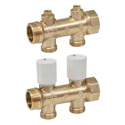 [22504] COLECTOR MODULAR 1 "X18 / 2 RETORNO TERMOSTATIZABLE R583Y062 GIACOMINI - LNA