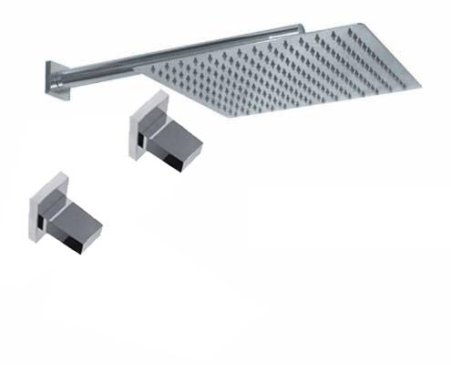 [23716] GRIFERÍA DUCHA BICOMANDO SIN TRANSFERENCIA BLOCK UP CROMO - HIDROMET - 10 AÑOS DE GARANTÍA [34004CRCR]