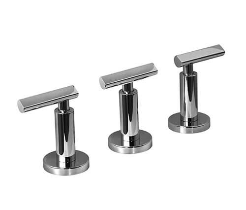 [23822] GRIFERÍA BIDET BICOMANDO FLAT LEVER CROMO - HIDROMET - 10 AÑOS DE GARANTÍA [84107CRCR]
