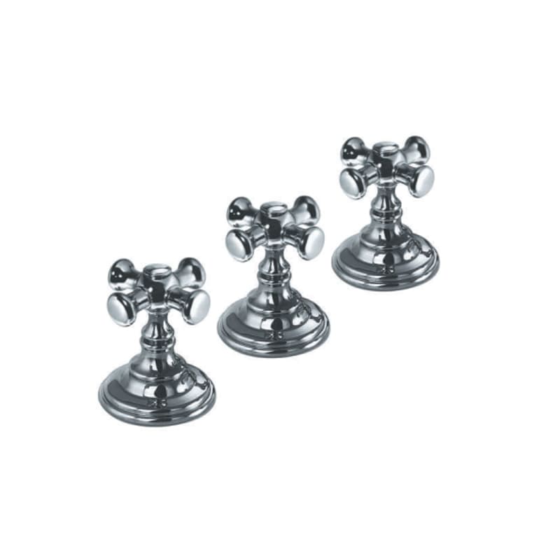 [23850] GRIFERÍA BIDET BICOMANDO BEVERLY CRUZ CROMO - HIDROMET - 10 AÑOS DE GARANTÍA [00402CRCR]