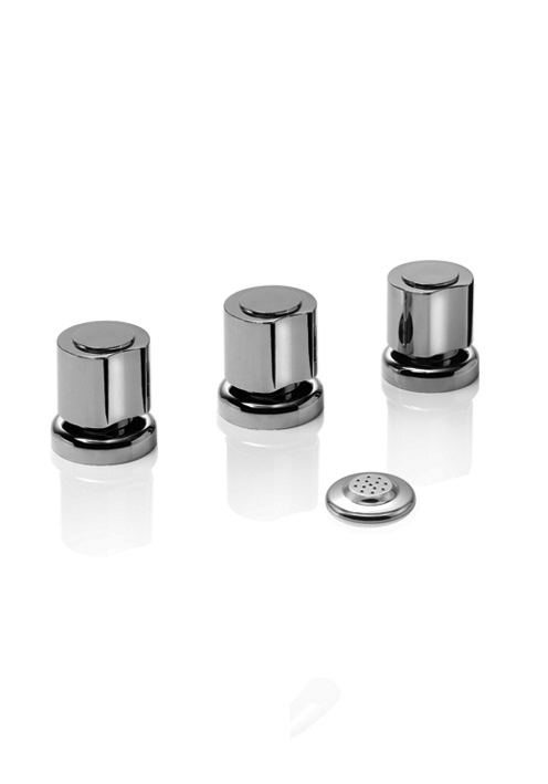 [24282] GRIFERÍA BICOMANDO CONVENCIONAL OPTIMA BIDET CON TRANSFERENCIA CROMO PIAZZA [31204]