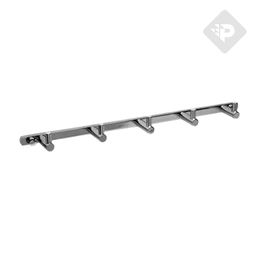 [24382] ACCESORIO PERCHERO QUINTUPLE CROMO PIAZZA [C5011]